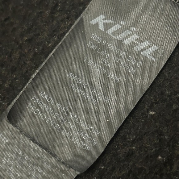 Kuhl Vest Mens XL Black Fleece Softshell Zip Front Outdoor Hiking Casual - Picture 3 of 9